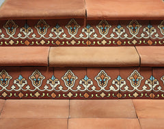 12¾" Stair Bullnose - Tierra High-Fired Floor Tile