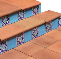 12¾" Stair Bullnose - Tierra High-Fired Floor Tile