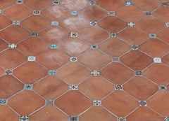 8x8 Octagonal for 2 in. Accents Tierra High-Fired Floor Tile