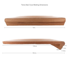 13 Stair Cove Molding - Tierra High-Fired Floor Tile