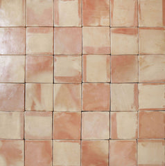 8.5 x 8.5 Sealed Super Saltillo Round Edges - Floor Tile