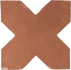 4.25 x 4.25 Eight Point Mudejar - Tierra High-Fired Floor Tile