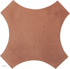 6 x 6 Circle - Tierra High-Fired Floor Tile