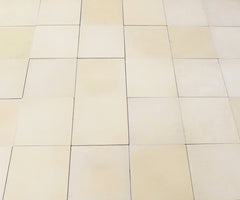 8x8 Subtle Yellow - Barcelona Cement Solid Floor Tile