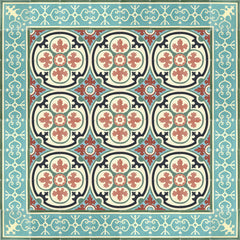 8x8 Barcelona 4 - Barcelona Cement Decorative Floor Tile