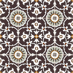 Santa Barbara Ceramic Decorative Tile: Avidan