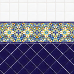 Terra Nova Mediterraneo Decorative Tile: Bellagio 1