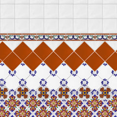 Terra Nova Mediterraneo Solid Tile: Rust