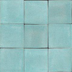 Siena Ceramic Solid Tile: Lucite Green Matte