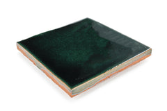 Siena Ceramic Solid Tile: Deep Emerald Gloss