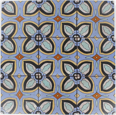 Siena Ceramic Decorative Tile: Montechiaro