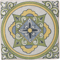 Siena Ceramic Decorative Tile: Carpineta