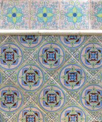 Siena Ceramic Decorative Tile: Galenda