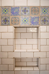 Siena Ceramic Decorative Tile: Galenda